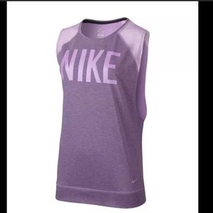 NWT women’s Nike sleeveless sweatshirt size M